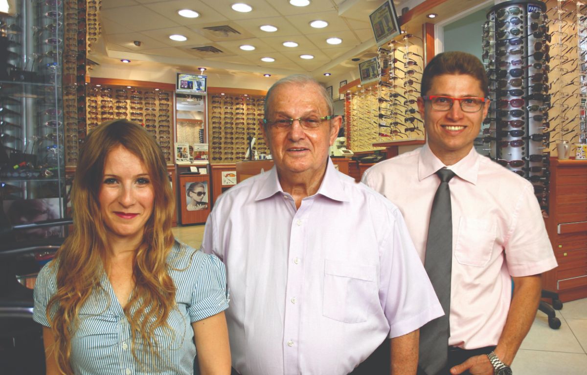 משפחת בריל — שלושה דורות של אופטומטריסטים